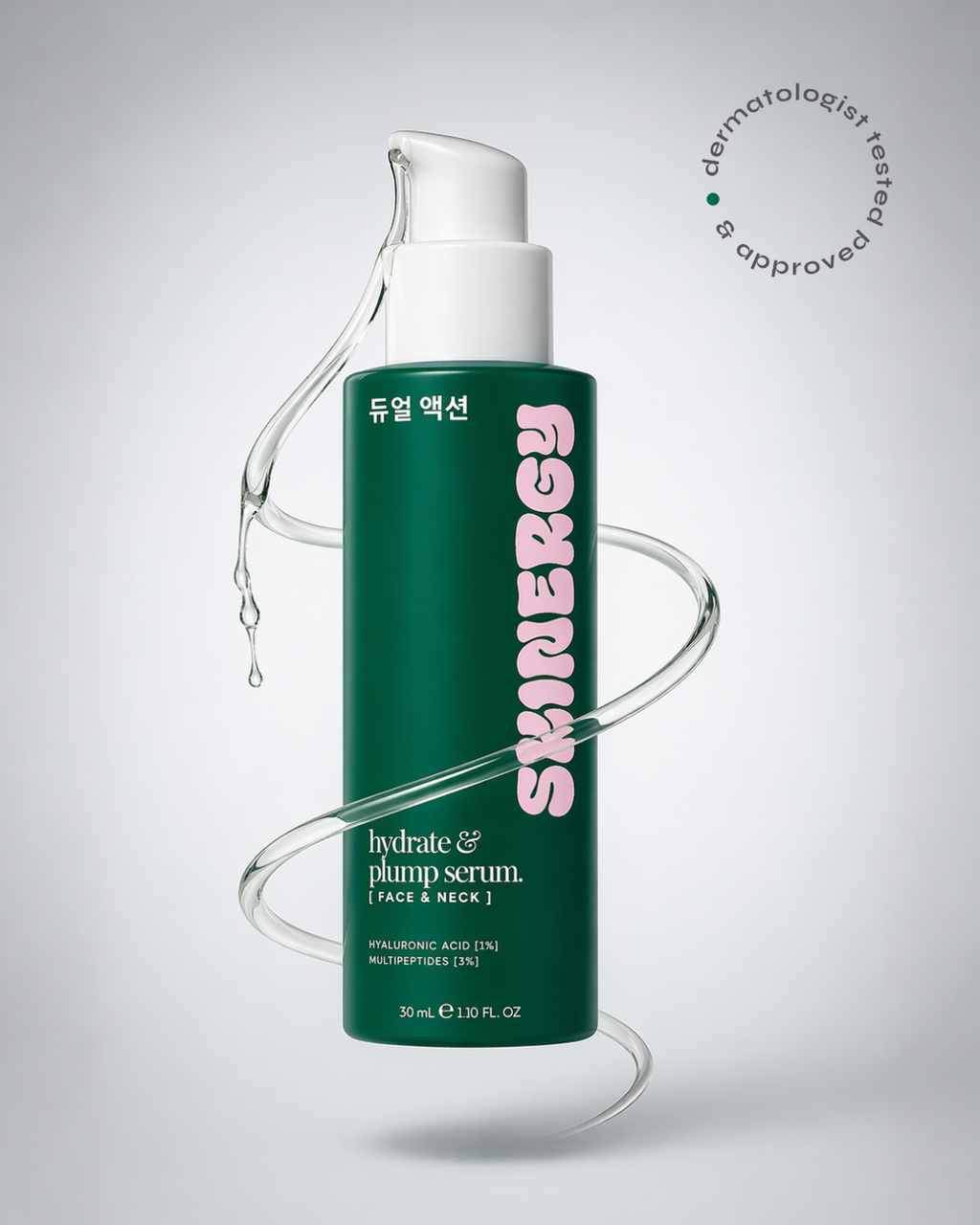 Skinergy Hydrate & Plump Serum 30ml bottle front view